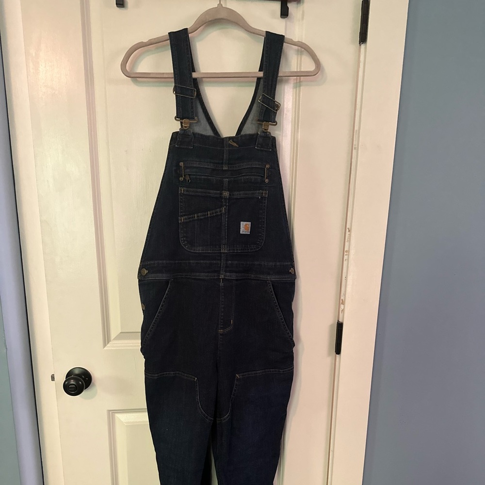 Women's double knee Carhartt overalls